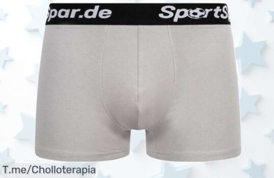 Consigue ya los bóxer Sparbuchse en gris a un precio loco, ¡un ofertón que no podrás resistir! No pierdas esta oportunidad única, las unidades se agotan rápido