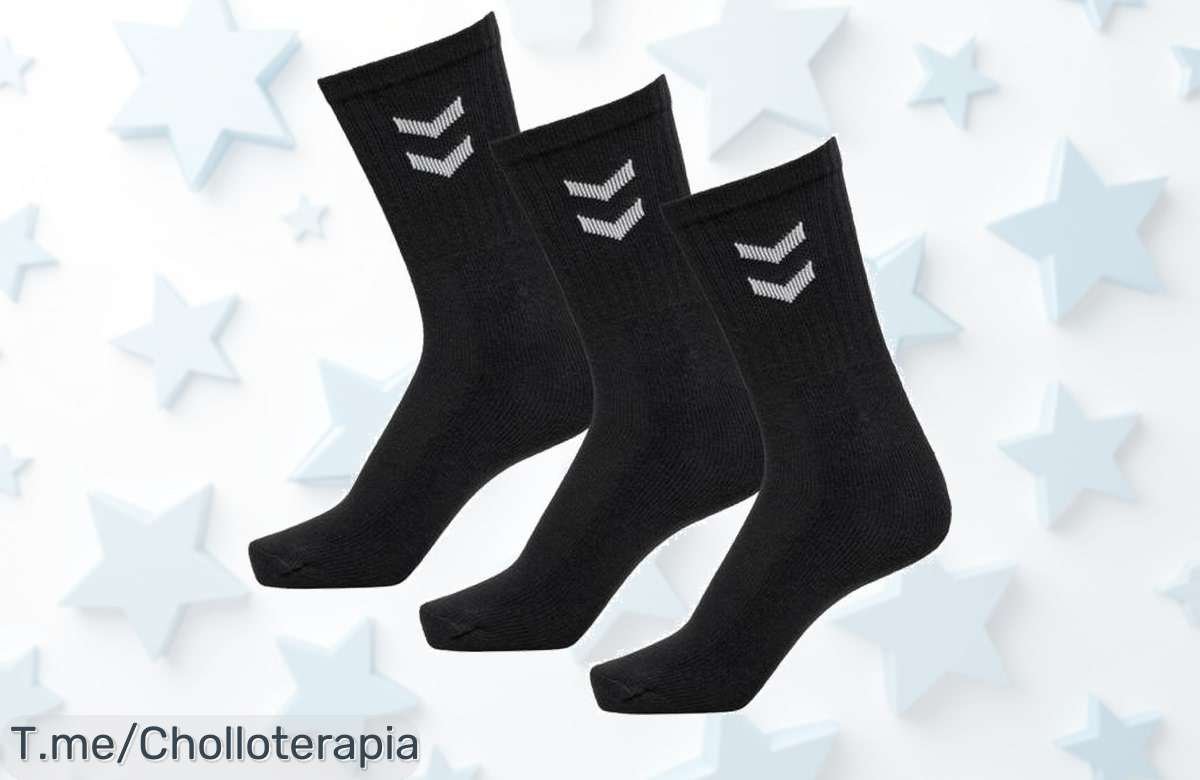 Consigue ya tus hummel Basic Calcetines de deporte a un precio loco, perfectos para cualquier actividad. ¡Stock limitado! No te quedes sin los tuyos, actúa ahora y potencia tu juego.