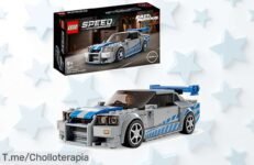 Construye tu sueño con el icónico Nissan Skyline GTR y la minifigura de Brian O’Conner, oferta única para amantes de las carreras ¡No te quedes sin el tuyo!