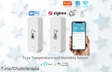 Controla tu hogar con el sensor de humedad y temperatura más fácil del mundo, precio loco por tiempo limitado ¡No te lo pierdas, hazlo tuyo ya!