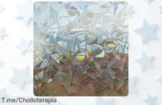 Convierte tu ventana en un arcoíris con la lámina Marapon, disfruta de privacidad y luz natural al instante No te pierdas este ofertón único, ¡compra ya!