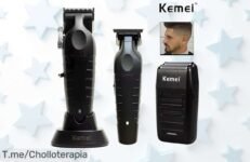 Cortadora Kemei KM2296: El super chollo para un afeitado perfecto en casa, ¡aprovecha este ofertón limitado y transforma tu look hoy mismo!