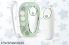 Cortauñas eléctrico para bebés a precio loco: suave, recargable y con luz LED Cuida sus uñas como se merece con 7 cabezales de pulido ¡Aprovecha esta oferta increíble ya!