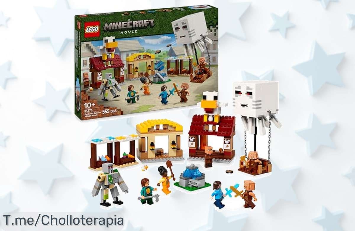 Crea tu propia aventura épica con LEGO Minecraft y descubre un ofertón increíble que nunca antes habías visto, ¡aprovéchalo ya porque es tiempo limitado!