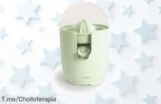 Da vida a tus mañanas con el exprimidor eléctrico de 90W: ¡280ml de zumo fresco en un toque! Aprovecha este super chollo y hazlo tuyo antes que se acabe