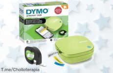 Dale color a tu vida con la Etiquetadora DYMO LetraTag200B Bluetooth a precio loco, personaliza fácil y rápido tus etiquetas ¡Compra ahora antes de que se agote!
