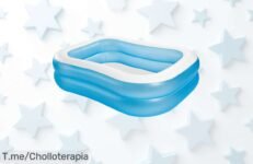 Deja que el verano entre en tu hogar con la piscina hinchable INTEX, un ofertón único para refrescarte y disfrutar a lo grande ¡Aprovecha el precio loco antes de que se agote!