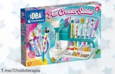 Desata tu creatividad con el super juego de Clemontoni, crea bolígrafos únicos y divertidos a un precio loco No te quedes sin el ofertón, ¡compra ya antes que se acabe!