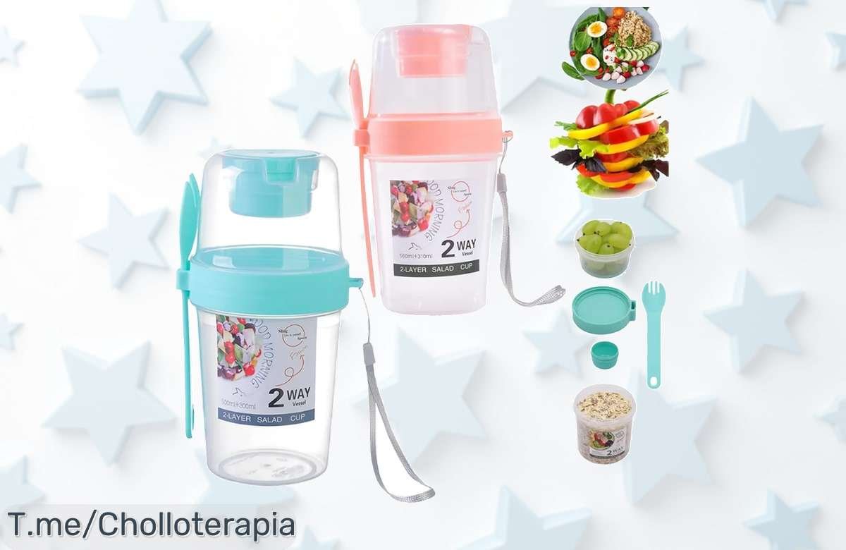 Desayuno de tus sueños a un precio loco: tazas divertidas y aperitivos irresistibles en un ofertón único. Solo unas pocas unidades, ¡apresúrate y hazlo tuyo ya!