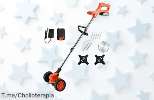 Desbrozadora IZTOSS 3 en 1 a precio loco: corta tu césped sin cables y disfruta de un jardín espectacular ¡No te pierdas este ofertón, compra ya antes que se agote!