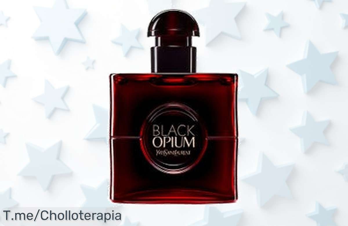Descubre Black Opium Red: el perfume seductor que transformará tus días en momentos inolvidables. ¡No te pierdas este ofertón único y consigue el tuyo antes de que se agote!