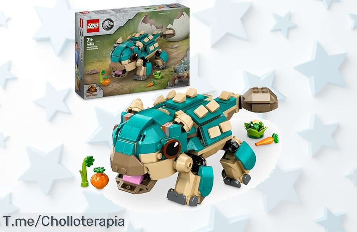 Descubre Bumpy Bebé de LEGO Jurassic World: Un Super Chollo para desatar la Imaginación de tu Pequeño. ¡Haz su Cuarto Brillar y Consíguelo Antes que se Agote!