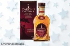 Descubre Cardhu Amber Rock, el whisky escocés con un sabor único a vainilla y cítricos que te encantará Aprovecha este ofertón antes de que se agote ¡Compra ya!