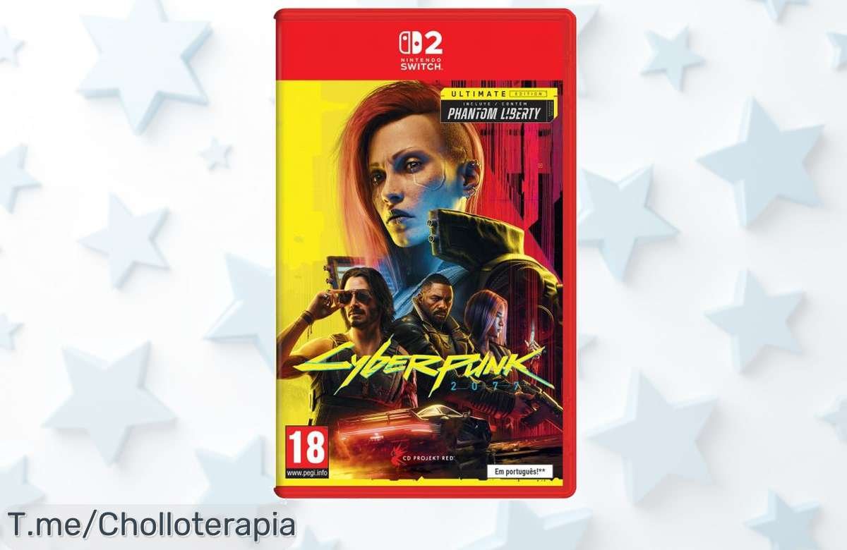 Descubre Cyberpunk 2077 Ultimate Edition para Nintendo Switch a precio loco, una aventura única que te espera. ¡Compra ahora antes de que se agote este ofertón!