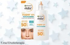 Descubre Garnier Delial Super UV Niacinamida FPS50+ a un precio loco: ¡despídete de imperfecciones y protege tu piel! Oferta limitada, no te la pierdas