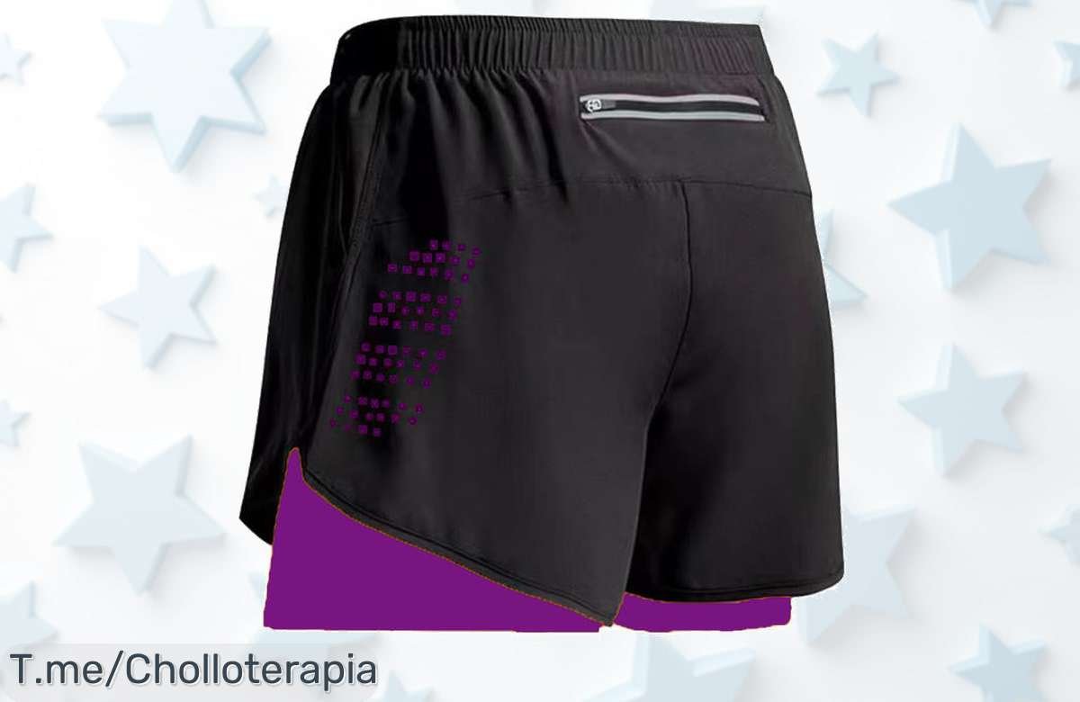 Descubre Los Shorts De Correr 2 En 1 A Precio Loco, Secado Rápido Para Tu Libertad Al Entrenar. ¡Oferta Limitada! No Te Quedes Sin Ellos, Corre Y Consíguelo Ya!
