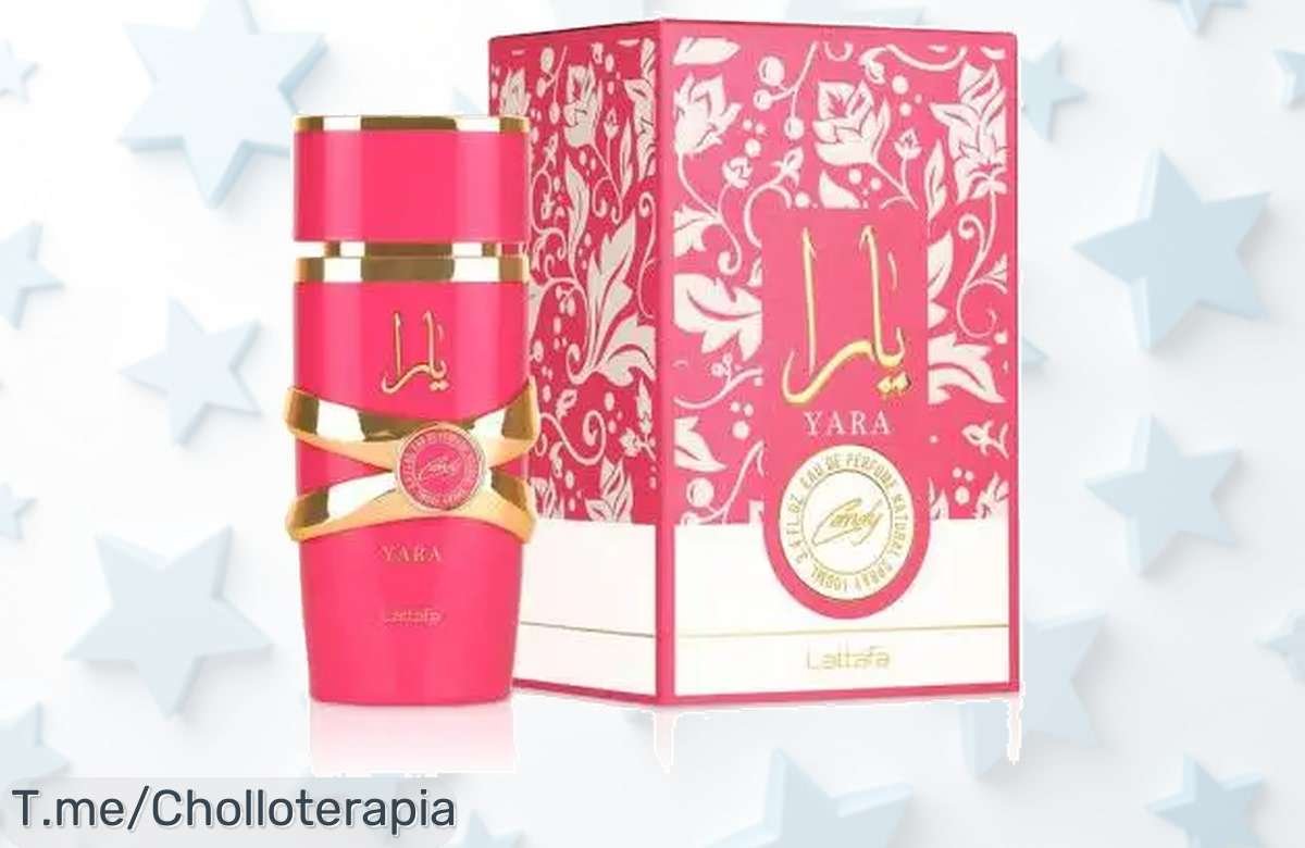 Descubre Yara Candy de Lattafa, el perfume árabe que todos desean. Luxuoso y dulce a un precio loco. ¡No te lo pierdas! Solo por tiempo limitado, compra ya y deslumbra.
