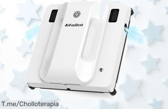 Descubre el AlfaBot GLS400, el robot limpiacristales que brilla con un pulido brutal ¡No te quedes sin tu super chollo y consigue ventanas impecables ya!