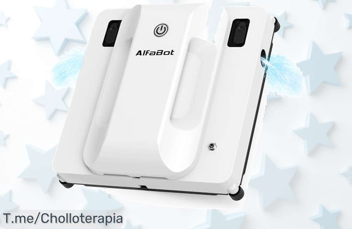 Descubre el AlfaBot GLS400, el robot limpiacristales que brilla con un pulido brutal. ¡No te quedes sin tu super chollo y consigue ventanas impecables ya!