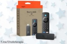Descubre el Amazon Fire TV Stick 4K a un precio loco, con sonido envolvente y control por voz ¡No dejes pasar este ofertón único, compra ahora antes que se agote!