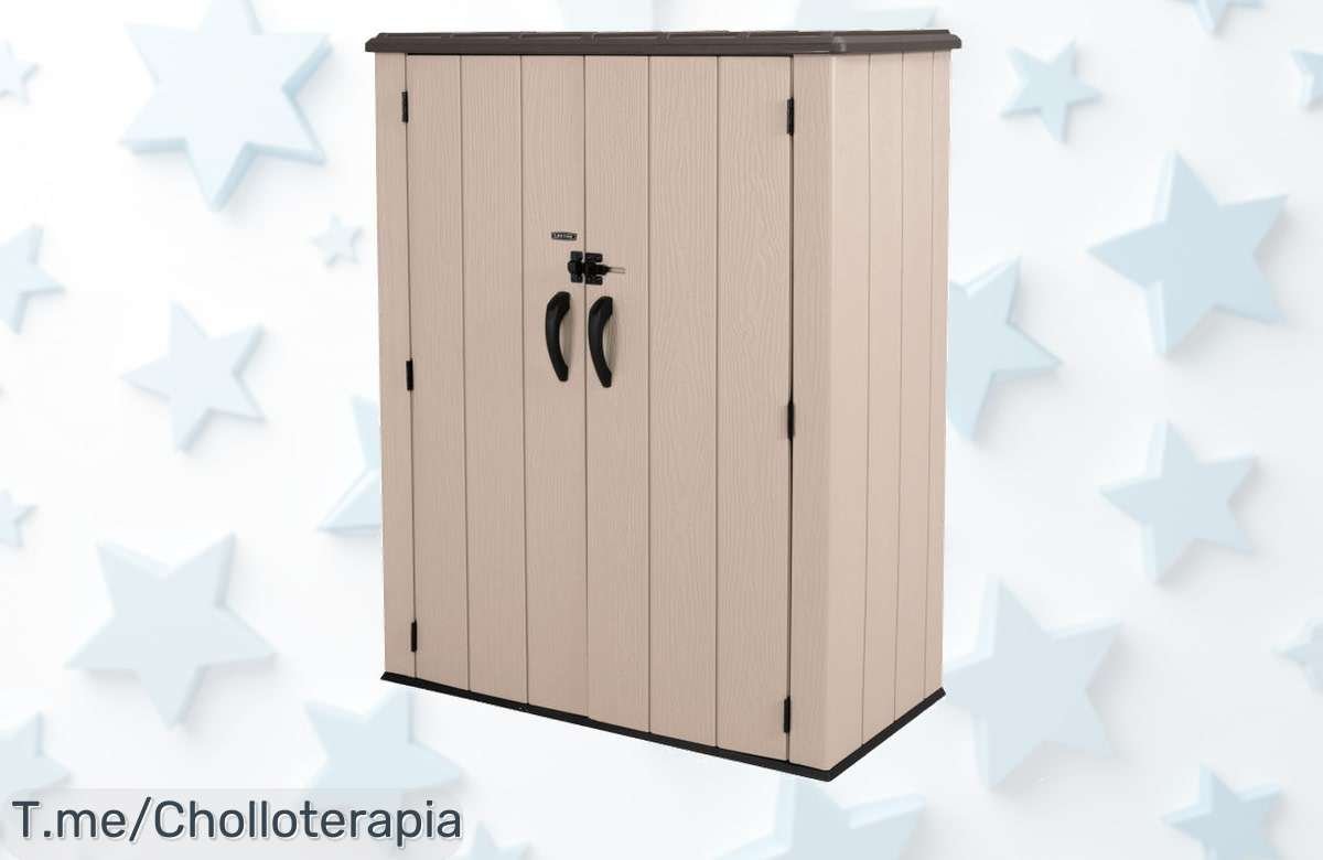 Descubre el Armario Exterior Vertical Rough Cut a un precio loco: resiste todo y personalízalo como desees, ¡no dejes pasar este ofertón antes de que se agote!