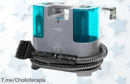Descubre el Cecotec Limpiatapicerías Conga 3000 y transforma tus alfombras en un brillo espectacular con esta oferta única, ¡compra ahora antes de que se agote!