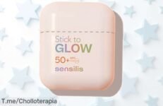 Descubre el Glow Stick SPF50 de Sensilis, un ofertón que protege tu piel y te brinda un brillo espectacular ¡No dejes pasar este precio loco antes de que se agote!