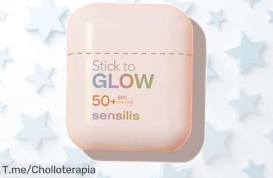 Descubre el Glow Stick SPF50 de Sensilis, un ofertón que protege tu piel y te brinda un brillo espectacular ¡No dejes pasar este precio loco antes de que se agote!