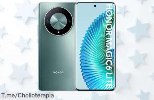 Descubre el HONOR Magic6 Lite 5G a un precio loco: cámara de 108MP para fotos increíbles y velocidad loca ¡Aprovecha este ofertón antes de que se agote!