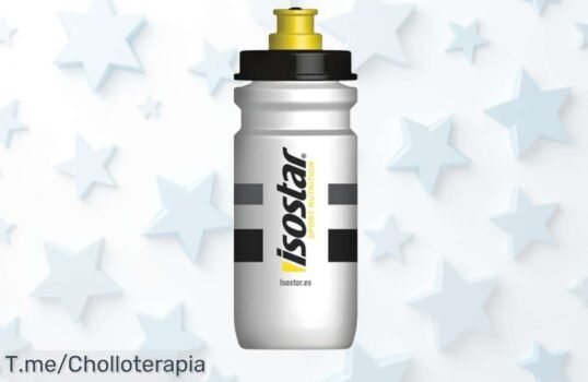 Descubre el Isostar Bidón Blanco de 600 ml, ideal para deportistas: ¡hidrátate como nunca antes a precio loco! Disponible solo por tiempo limitado ¡Compra ahora!