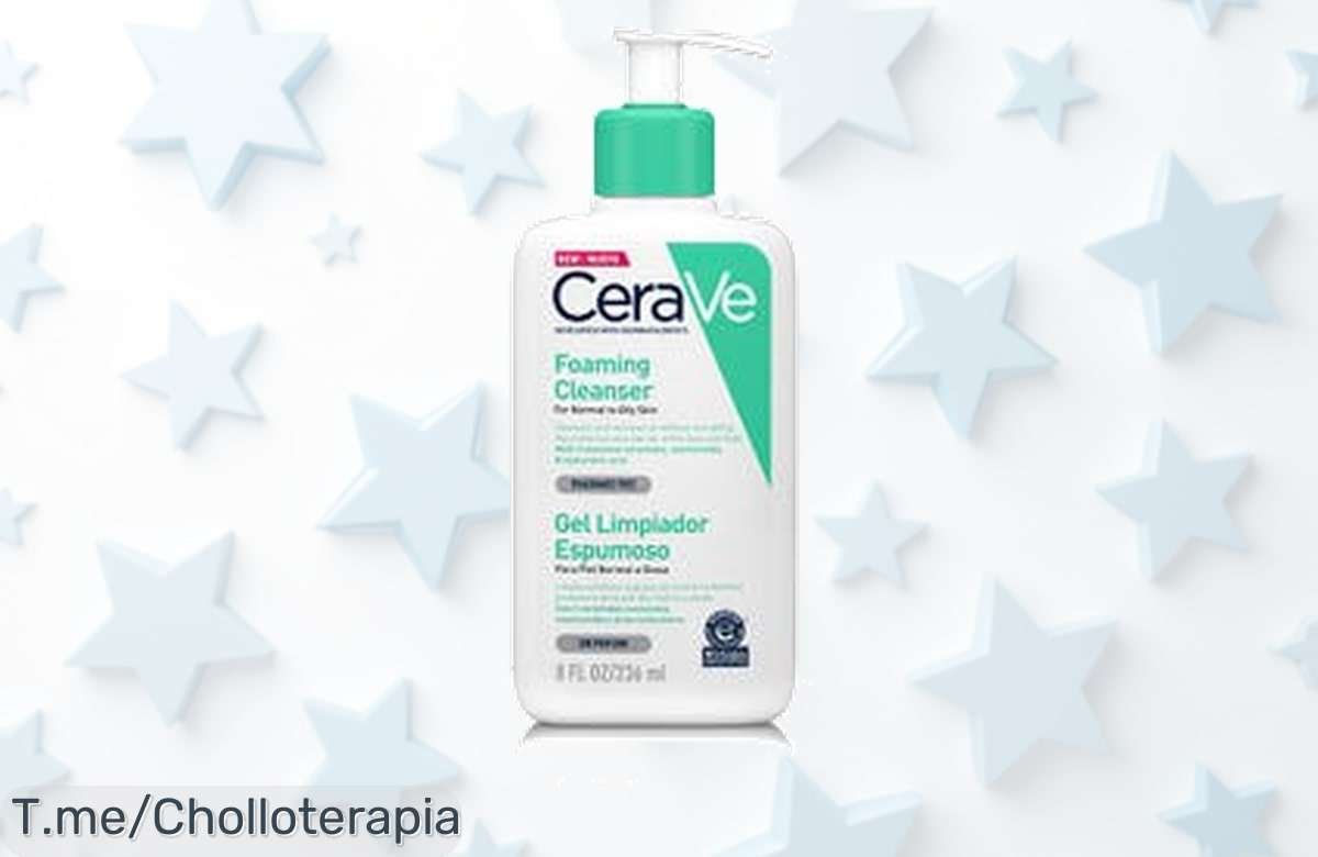 Descubre el Ofertón del Gel Limpiador Espumoso Cerave que Transformará Tu Piel: ¡Limpieza Profunda y Frescura Duradera a un Precio Loco! Compra Ya Antes de Que Se Agote.