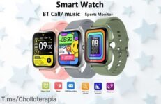 Descubre el Reloj Inteligente Multideporte, con alerta de llamadas y mensajes ¡No te pierdas este super chollo! Compra ahora antes de que se agote esta oferta única