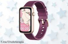 Descubre el Reloj Inteligente para Mujer con descuento brutal: monitorea tu salud y personaliza su diseño ¡No te pierdas este super chollo, actúa ya antes de que se agote!