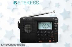 Descubre el Retekess V115: ¡tu radio portátil multifunción a un precio loco! Disfruta de música y diversión en cualquier lugar ¡Apresúrate, esta oferta nunca se repite!