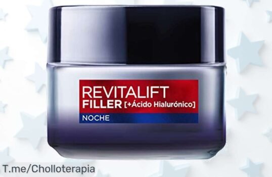 Descubre el Revitalift Filler, la crema de noche que elimina arrugas en 4 semanas ¡Super chollo para una piel fresca y firme! Oferta limitada, actúa ya antes de quedarte sin él