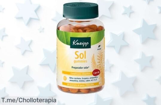 Descubre el Sabor Irresistible de los Gummies Sol KNEIPP, Energía y Bienestar en Cada Gusto, ¡Aprovecha Este Ofertón Único Antes de Que Se Agote!