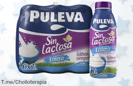 Descubre el Sabor Puro de Puleva Sin Lactosa a Precio Loco: Menos Grasa y Más Vitaminas en Cada Vaso ¡Compra Ya Este Ofertón Antes de Que Se Agote!