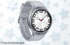 Descubre el Samsung Galaxy Watch 6 Classic a un precio loco, con monitor de salud avanzada y GPS ¡Transforma tu vida hoy mismo antes que se agote esta oferta única!