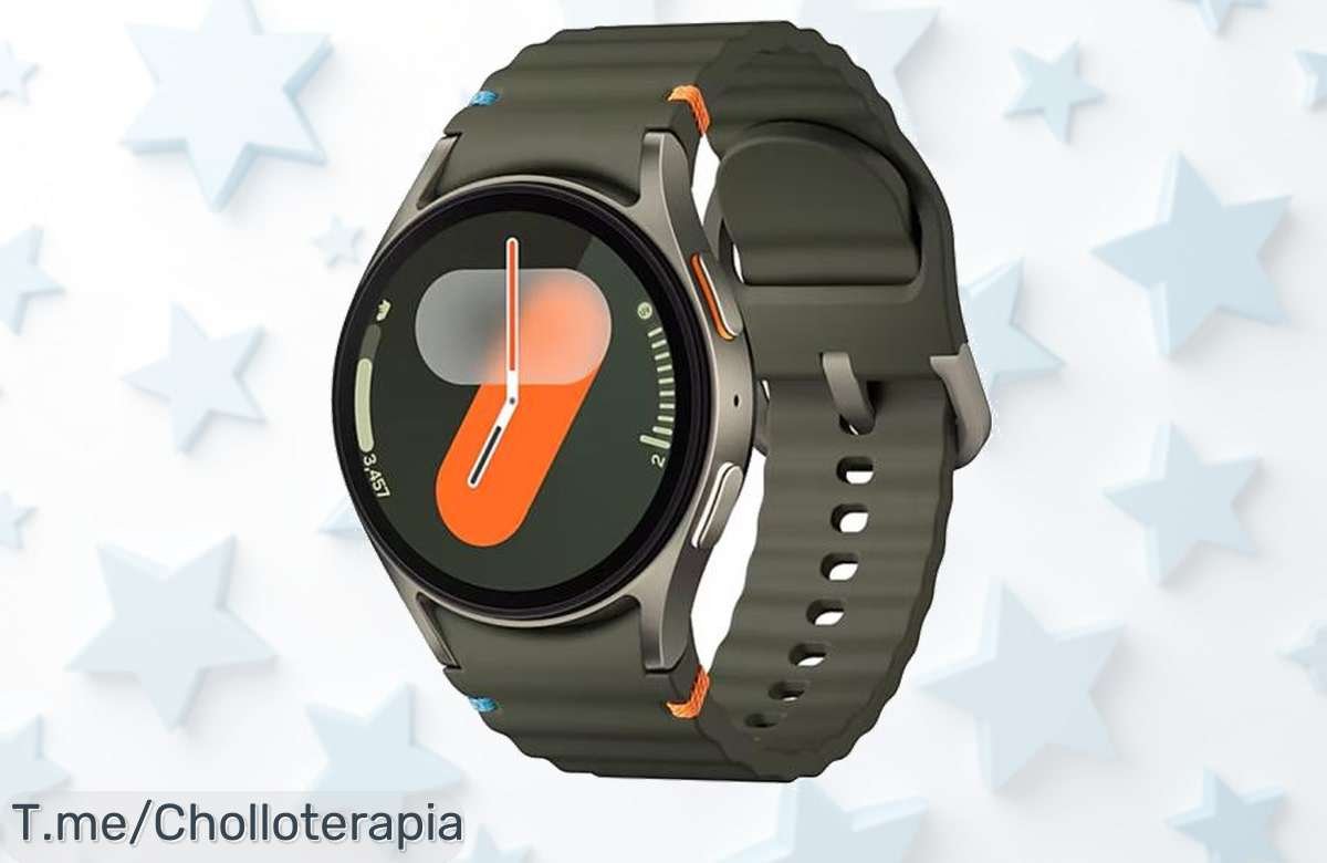 Descubre el Samsung Galaxy Watch7: Salud y estilo en tu muñeca con GPS doble, hasta 100 horas de batería. ¡Aprovecha este ofertón antes de que se agote!