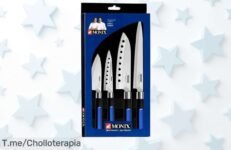 Descubre el Set de Cuchillos Japoneses Monix Solid Plus: cortes precisos y un super chollo en alta calidad, ¡aprovecha antes que se agote esta oferta increíble!