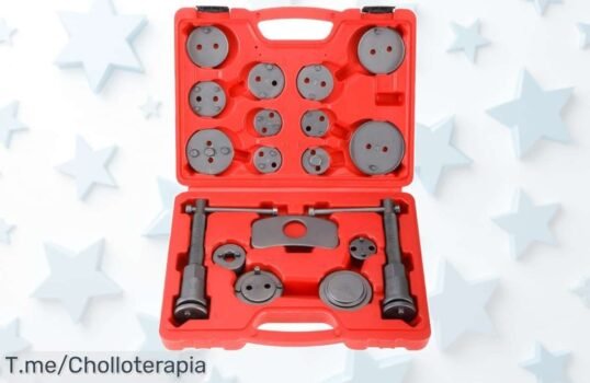 Descubre el Super Chollo del Juego de Reajuste de Freno BOOMSTART: 18 Piezas Para Facilitar Tu Cambio de Pastillas ¡Aprovecha Este Ofertón Antes Que Se Agote!