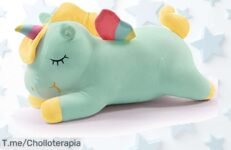 Descubre el Super Chollo del Peluche de Unicornio Kawaii: Suave y seguro, ideal para abrazar ¡Aprovecha este ofertón limitado y sorprende a los peques ya!