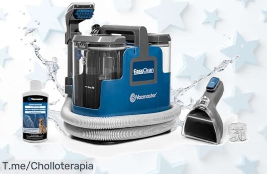 Descubre el Vacmaster SCB0501, ¡un super chollo para eliminar manchas en un instante! Aprovecha este ofertón y transforma tu hogar antes de que se agote