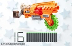 Descubre el XSHOT Insanity HorrorFire con 16 dardos voladores a 27 metros de distancia, una locura de diversión que no puedes dejar escapar ¡Compra ahora y aprovecha este ofertón!