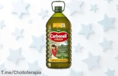 Descubre el aceite de oliva virgen Carbonell a precio loco y mejora tus platos con su sabor suave ¡No te quedes sin esta ofertón! Compra ya antes que se agote