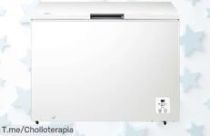 Descubre el arcón congelador Hisense que transforma tu cocina, conserva alimentos frescos hasta 135 horas sin electricidad y aprovecha este ofertón antes de que se agote