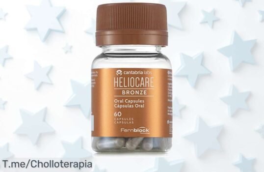 Descubre el bronceado natural que siempre soñaste con Heliocare Bronze: ¡un super chollo en cápsulas de protección solar! Stock limitado, compra ya y destaca tu piel