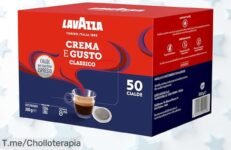 Descubre el chollazo del café con 50 cápsulas Lavazza que te brindan un sabor intenso y cremoso, ¡aprovecha este descuentazo ahora antes de que se agote!