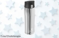 Descubre el chollo del momento: Super Sparrow botella de acero inoxidable, mantiene tus bebidas frías hasta 12 horas ¡Precio locazo y stock limitado! Compra ya antes que vuelen