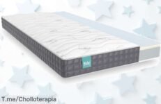 Descubre el colchón Mulhacén a precio loco: comodidad y frescura en tus noches ¡No te pierdas este ofertón, quedan muy pocos! Actúa ya o despierta sin descansar